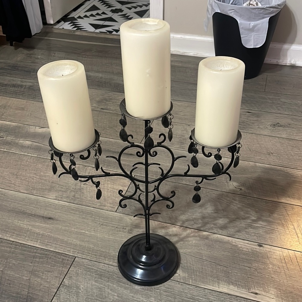 COPY - Candle holder and 3 candles